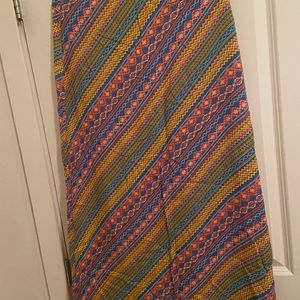 Colorful skirt size medium